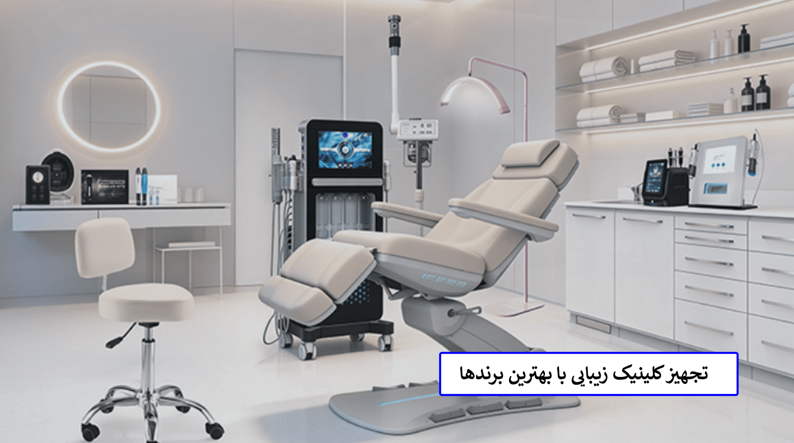 تجهیز کلینیک زیبایی با بهترین برندها
