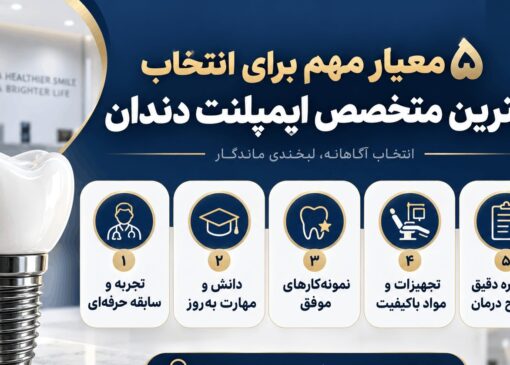 معیارهای مهم برای انتخاب بهترین متخصص ایمپلنت دندان